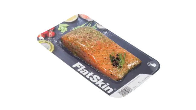 Skinpack fra Nemco er den perfekte løsning til at fremhæve produktet i køledisken. Vi har et bredt udvalg af kød emballage til f.eks. kød, fisk, kylling, grøntsager og færdigretter, hvoraf flere af vores skin pack produkter er genanvendelige eller plastreduceret.