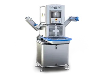 SEALPAC M-FLEX semi-automatisk traysealer og topforsegler | Traysealer til fødevarer | Idéel til testkøkkener, kantiner og startups | Nemco