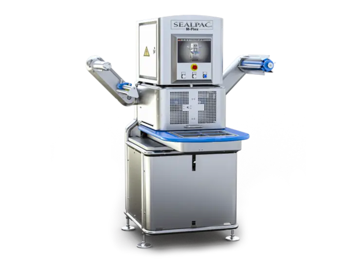 SEALPAC M-FLEX semi-automatisk traysealer og topforsegler | Traysealer til fødevarer | Idéel til testkøkkener, kantiner og startups | Nemco