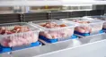 Traysealer/topforsegler til præfabrikerede bakker | Traysealer til fødevarer fra SEALPAC - Amax-serien - pakning af fjerkræ i bakker | Nemco