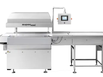 Supervac GK 800 B soft-serien specialmaskinne til pakning af vakuumfølsomme fødevarer