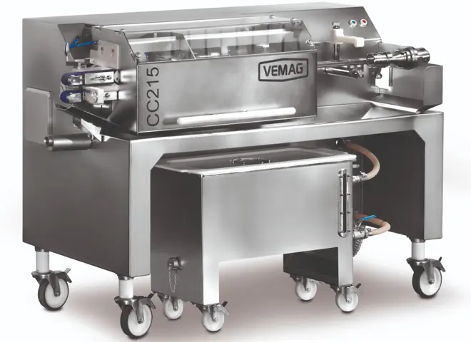 Vemag Alginate Line CC215 | Pølseproduktionsudstyr til alginattarm | | Pølsestopper og pølsesprøjte til fødevareindustrien | Nemco