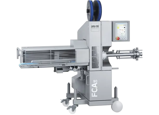 Poly-clip FCA 90 | Automatisk dobbeltclipser | Clipsemaskiner til tarm- og pølselukning | Nemco 