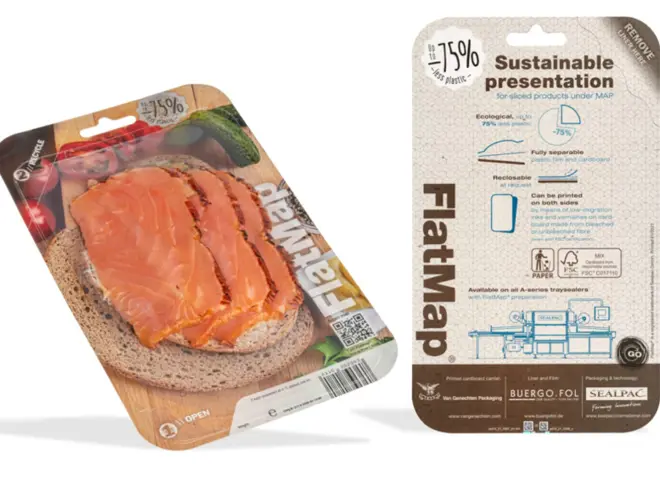 FlatMap fra Nemco er den perfekte løsning til at fremhæve produktet i køledisken. Vi har et bredt udvalg af kød emballage til f.eks. laks og andet fisk, hvoraf flere af vores skin pack produkter er genanvendelige eller plastreduceret.