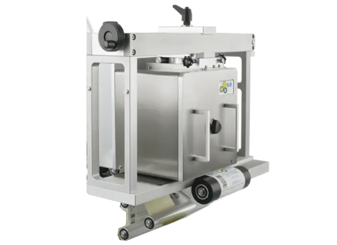 Printerhoved ELS 195 TC til etiketteringsmaskinen med automatisk etikettering/mærkning. Etiketmaskine, etiketdispenser til fødevarer og flasker.