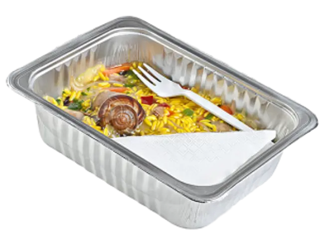 Med TraySkin® tilbyder Nemco en attraktiv emballageløsning til dine fødevarer, som f.eks. færdigretter. En højtransparent skinfolie lægger sig over produktet og forhindrer 'drip-loss'. Produktet holdes derved på plads, og giver produktet en enestående præsentation.